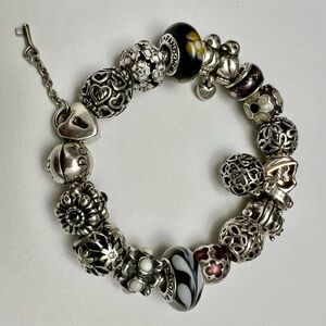 Authentic Pandora Bracelet with Charms